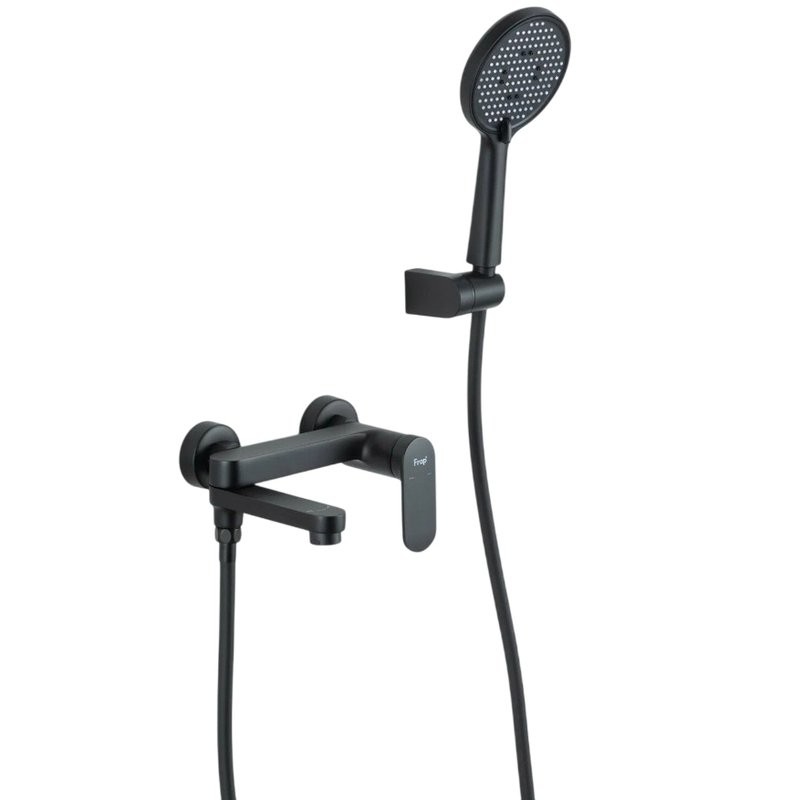 Смеситель для ванны с душем Frap H85 F3285-6 черный