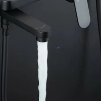 Смеситель для ванны с душем Frap H85 F3285-6 черный