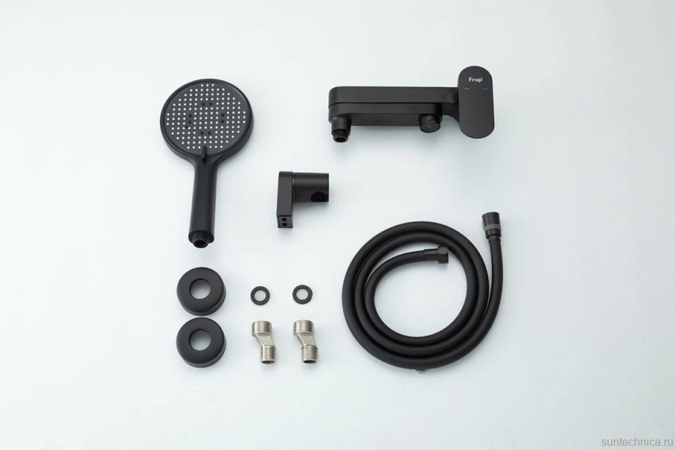 Смеситель для ванны с душем Frap H85 F3285-6 черный