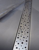 Душевой трап (лоток) MCH Chudej Square CH650/50S 65 см, решетка хром, с сифоном