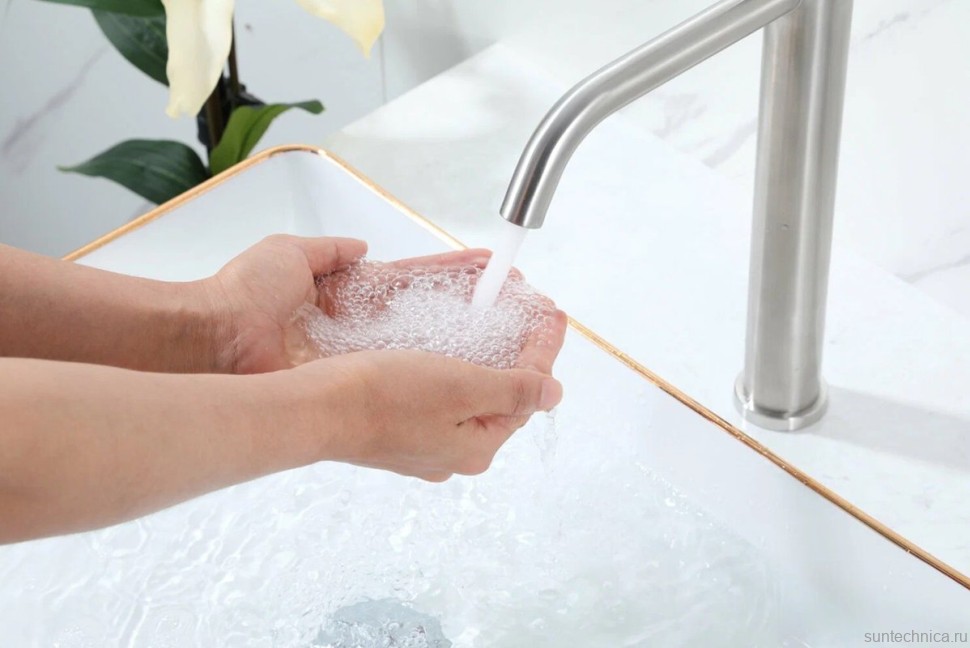 Смеситель для раковины Frap H807 F10807-2 сатин