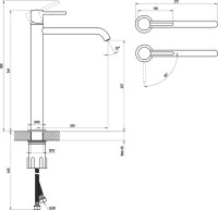 Смеситель для раковины Ravak Espirit ES 015.01 CR BeCool, хром Смеситель для раковины Ravak Espirit ES 015.01 CR BeCool, хром
