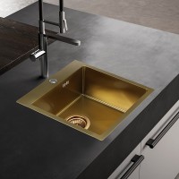Мойка кухонная Melana D5050HG золото