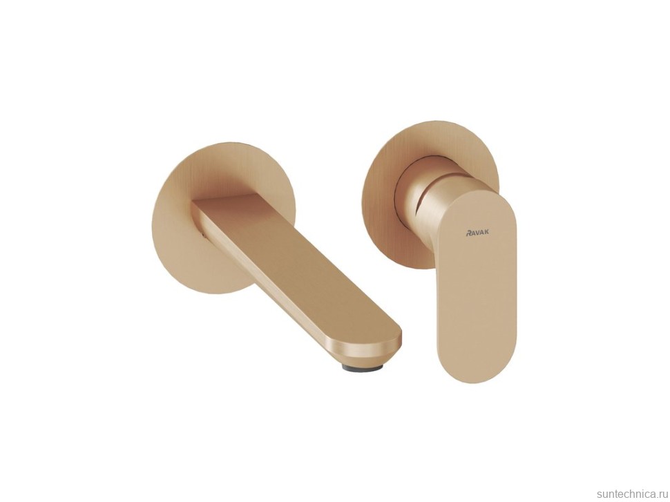 Смеситель для раковины Ravak Eleganta EL 019.60RGB.O1 брашированное розовое золото