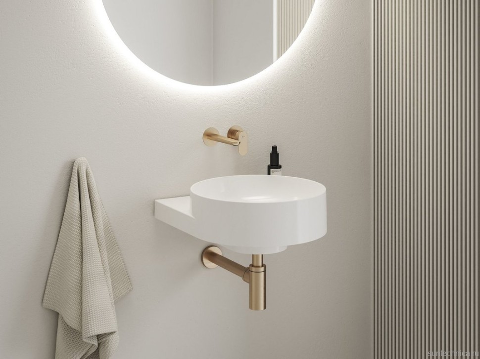 Смеситель для раковины Ravak Eleganta EL 019.60RGB.O1 брашированное розовое золото