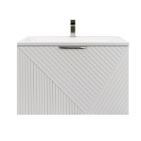 Тумба с раковиной Grossman Блисс 70 матовая белая