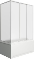 Акриловая ванна Bas Кэмерон 120x70 см, пристенная, белая + ремкомплект Good Door