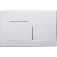 Кнопка смыва для унитаза Veconi Flush V4 пластик, цвет хром глянец