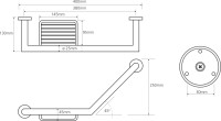 Поручень Bemeta Omega 104307631