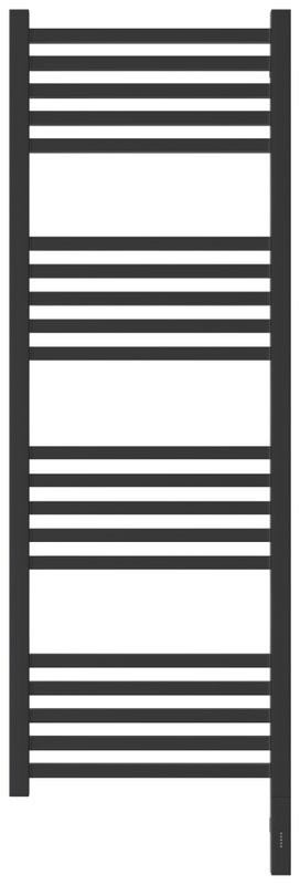 Полотенцесушитель электрический Сунержа Модус 3.1 31-5901-1240 130x45 см, подключение справа, матовый черный, лесенка