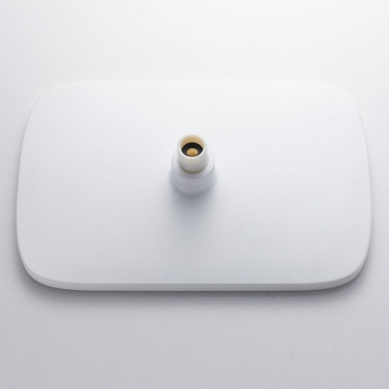 Душевая система / Тропический душ со смесителем встраиваемая Shevanik S4135C, белый