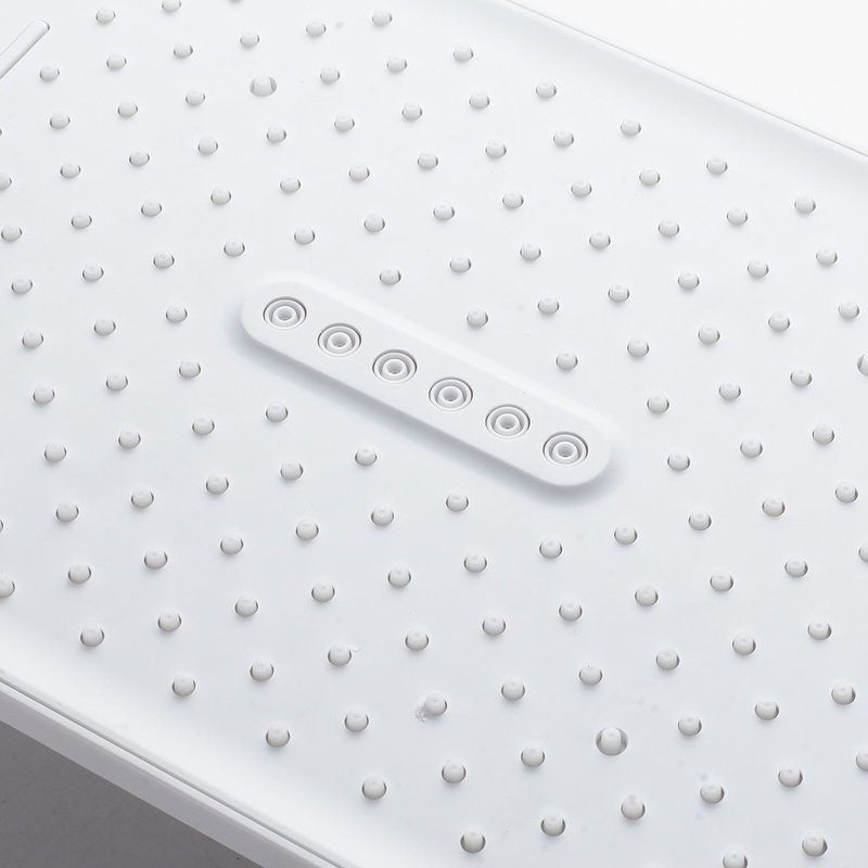 Душевая система / Тропический душ со смесителем встраиваемая Shevanik S4135C, белый