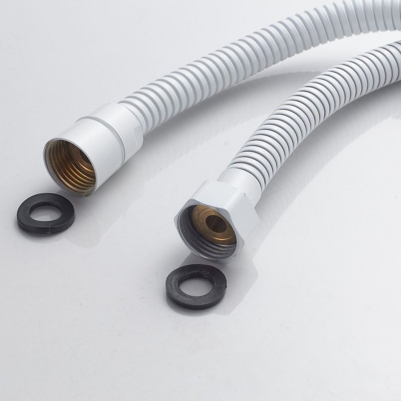 Душевая система / Тропический душ со смесителем встраиваемая Shevanik S4135C, белый