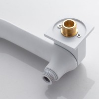 Душевая система / Тропический душ со смесителем встраиваемая Shevanik S4135C, белый