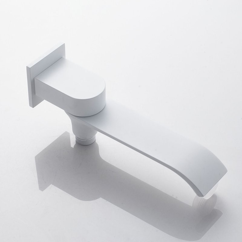 Душевая система / Тропический душ со смесителем встраиваемая Shevanik S4135C, белый