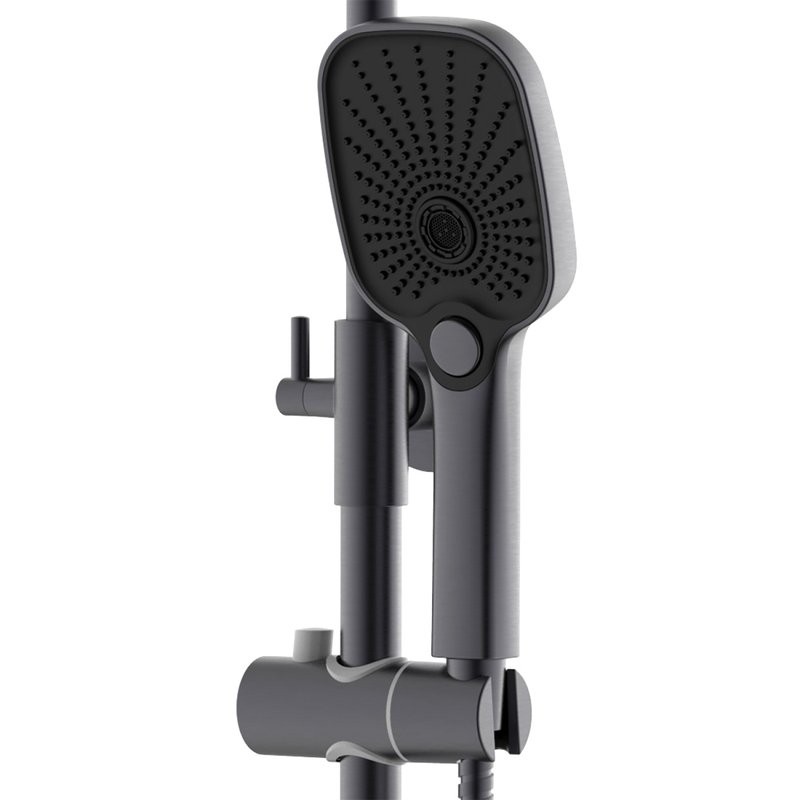 Душевая стойка AZARIO Lursy AZ-K2349GR серый графит