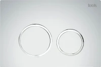 Кнопка смыва IDDIS Unifix UNI50M0i77 хром матовый