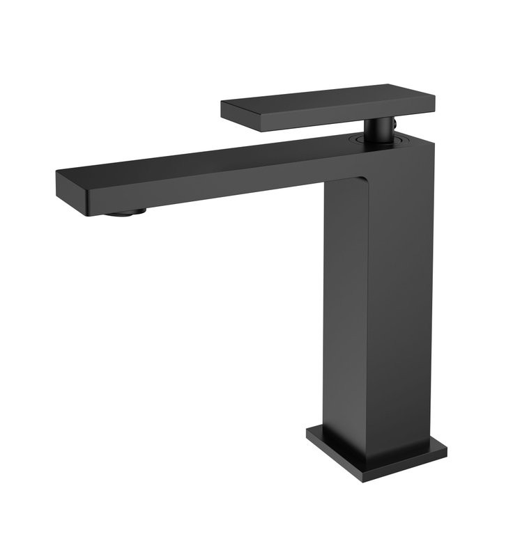 Смеситель для раковины Vincea Dice VBF-2DS1MB матовый черный