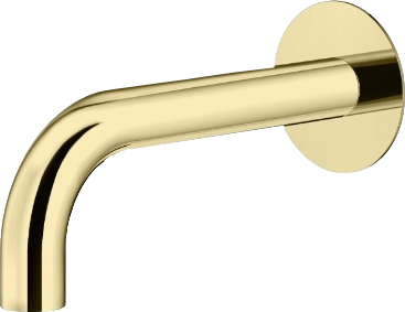 Излив Plumberia Selection Ixo SPT0060OR для ванны, золото 24 карат