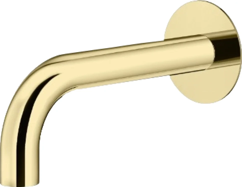 Излив Plumberia Selection Ixo SPT0060OR для ванны, золото 24 карат