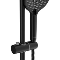 Душевая стойка Cersanit Вайб (Vibe) 68932 матовая черная