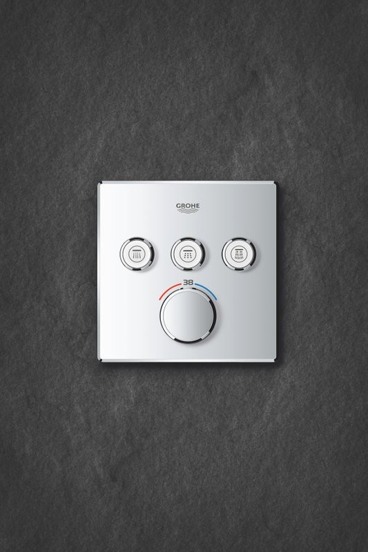 Термостатический смеситель встраиваемый Grohe Grohtherm SmartControl 29126000 для душа, хром