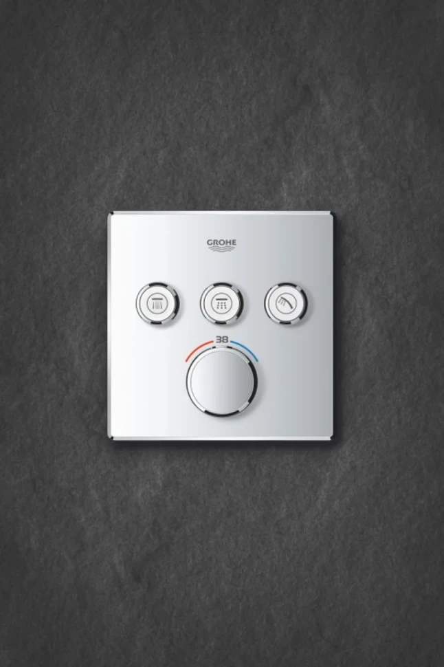 Термостатический смеситель встраиваемый Grohe Grohtherm SmartControl 29126000 для душа, хром