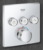 Термостатический смеситель встраиваемый Grohe Grohtherm SmartControl 29126000 для душа, хром