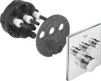 Термостатический смеситель встраиваемый Grohe Grohtherm SmartControl 29126000 для душа, хром