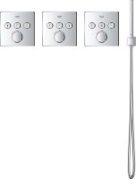 Термостатический смеситель встраиваемый Grohe Grohtherm SmartControl 29126000 для душа, хром