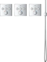 Термостатический смеситель встраиваемый Grohe Grohtherm SmartControl 29126000 для душа, хром