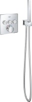 Термостатический смеситель встраиваемый Grohe Grohtherm SmartControl 29126000 для душа, хром