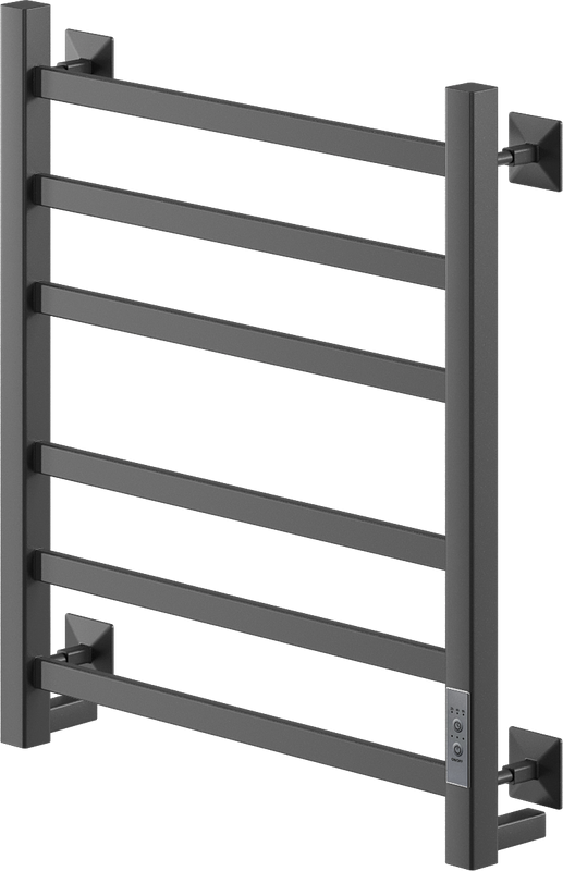 Полотенцесушитель электрический Ника Step 1 60/50, матовый черный RAL9005