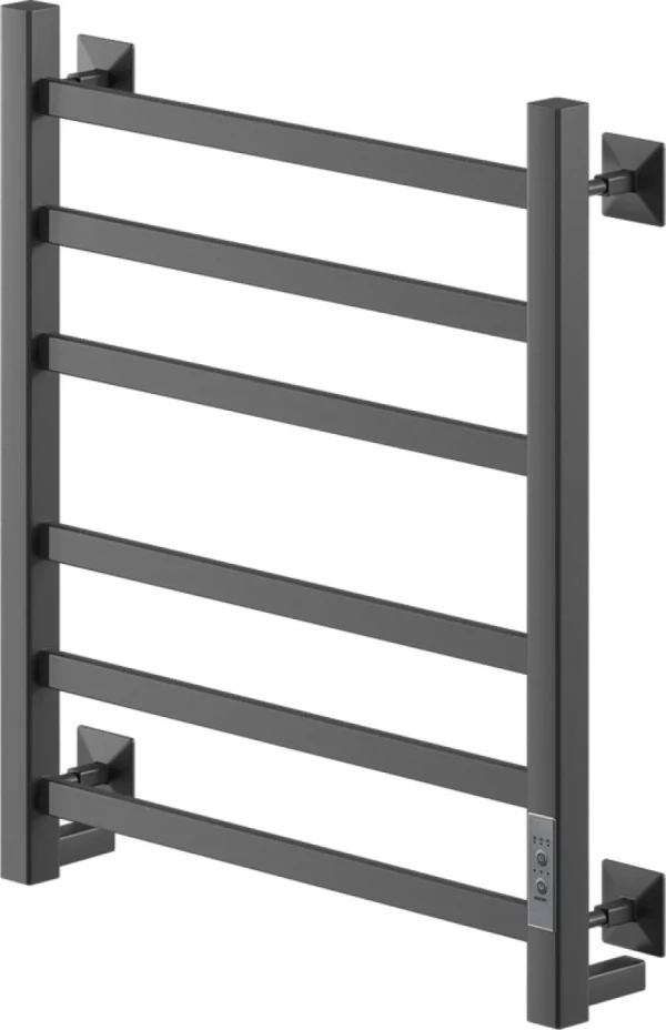 Полотенцесушитель электрический Ника Step 1 60/50, матовый черный RAL9005
