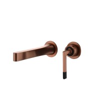 Смеситель для раковины Boheme Duo 165-BRB С ВНУТРЕННЕЙ ЧАСТЬЮ, brushed bronze Смеситель для раковины Boheme Duo 165-BRB С ВНУТРЕННЕЙ ЧАСТЬЮ, brushed bronze