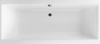 Акриловая ванна Excellent Pryzmat 200x90 см, встраиваемая, белая, на ножках