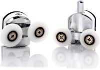 Душевой уголок Abber Schwarzer Diamant AG30150MH-S50M-S50M 150x50, профиль хром, стекло матовое