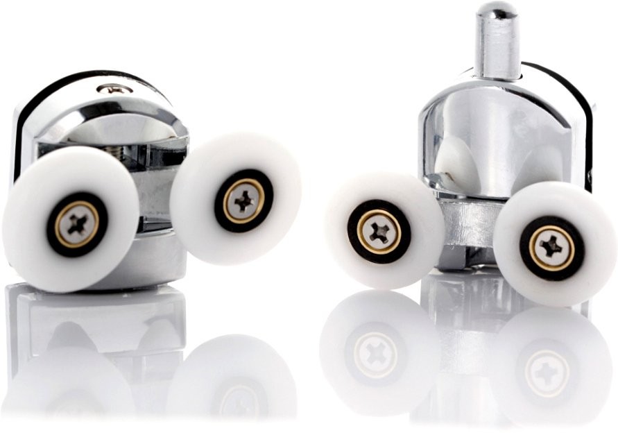 Душевой уголок Abber Schwarzer Diamant AG30150MH-S50M-S50M 150x50, профиль хром, стекло матовое