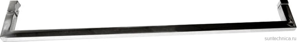 Душевой уголок Abber Schwarzer Diamant AG30150MH-S50M-S50M 150x50, профиль хром, стекло матовое