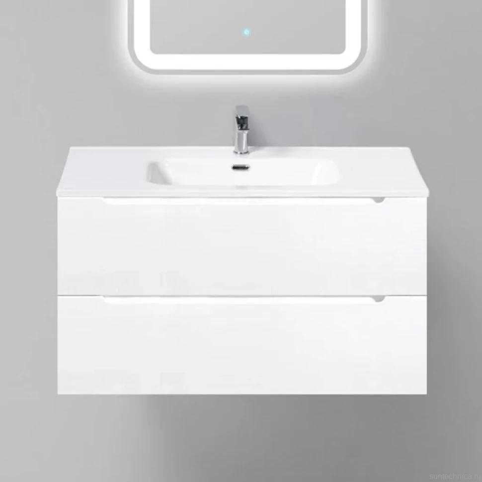 Тумба с раковиной BelBagno Etna 90 bianco lucido