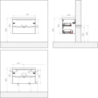 Тумба с раковиной BelBagno Etna 90 bianco lucido Тумба с раковиной BelBagno Etna 90 bianco lucido