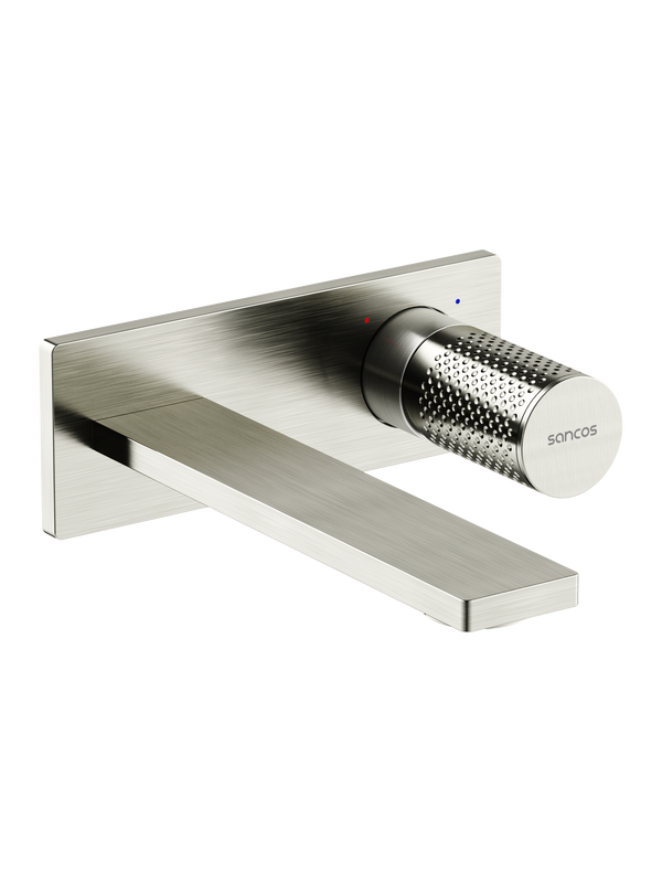 Смеситель для раковины Sancos Nexus SC9013BN С ВНУТРЕННЕЙ ЧАСТЬЮ, брашированный никель