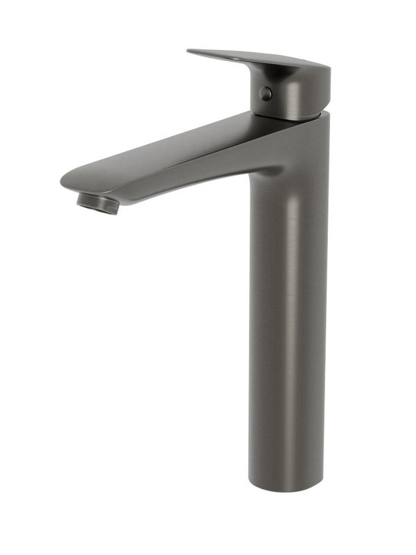 Смеситель для раковины BelBagno Due DUE-LMC-GM-W0 оружейная сталь