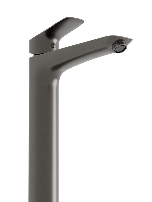 Смеситель для раковины BelBagno Due DUE-LMC-GM-W0 оружейная сталь