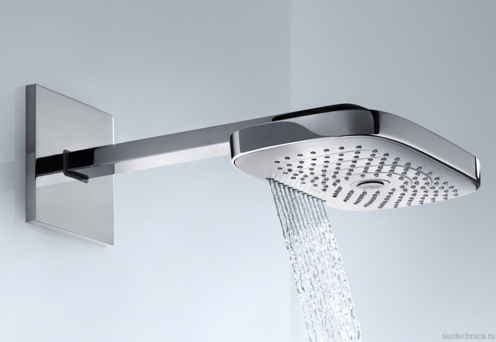 Душевой комплект Hansgrohe Raindance Select E 300 (3 jet) 26468000 + 27856000 + 26455000 + 15381000