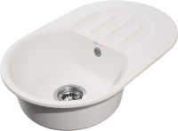 Мойка кухонная GranFest Smart SM 680 L белая