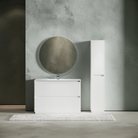 Тумба под раковину Sancos Libra Floor 120 белый глянец