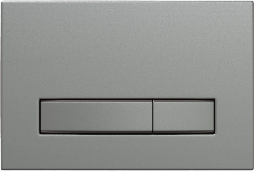 Кнопка смыва Berges Atom Line 049229 матовый никель