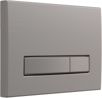 Кнопка смыва Berges Atom Line 049229 матовый никель