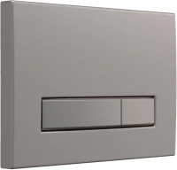 Кнопка смыва Berges Atom Line 049229 матовый никель